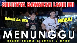Menunggu - Ridho Rhoma & Sonet 2 Band (Live Ngamen) Mubai ft. Nanado Satoko