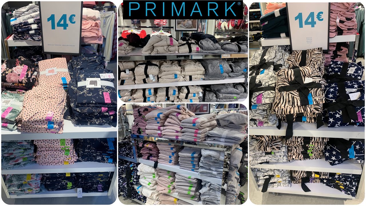 Primark women’s pyjamas new collection / December 2021