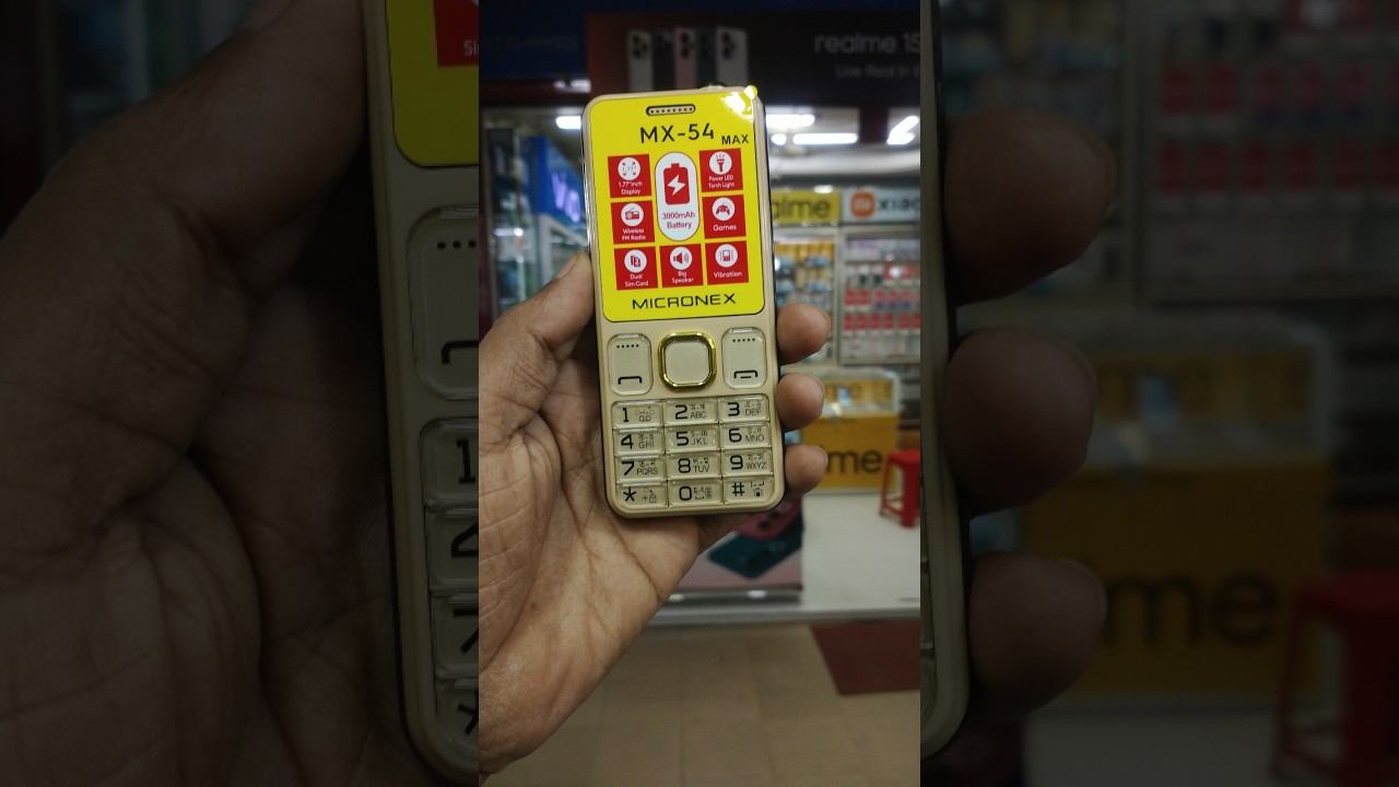 Micronex Mx54 max price in Bangladesh 💥3000mAh battery