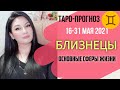 БЛИЗНЕЦЫ ТАРО ПРОГНОЗ 16 ~ 31 МАЯ 2021. Основные сферы