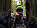 Terrified Tourists Left Me a High Protein Mega Bar... 😭 #shorts #bigfoot #vlog #hiking #funny
