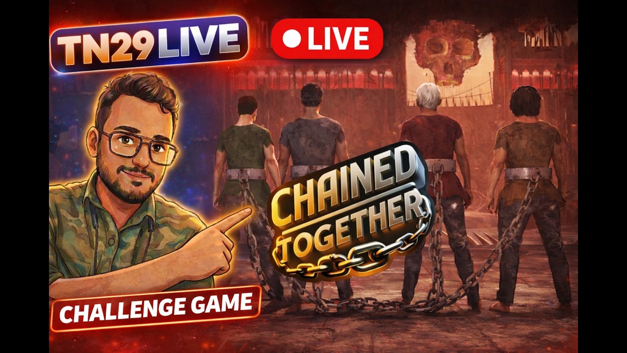 🎮 Dharmapuri la Irundhu Chained Together Live | Tamil Mass Gameplay | TN29LIVE