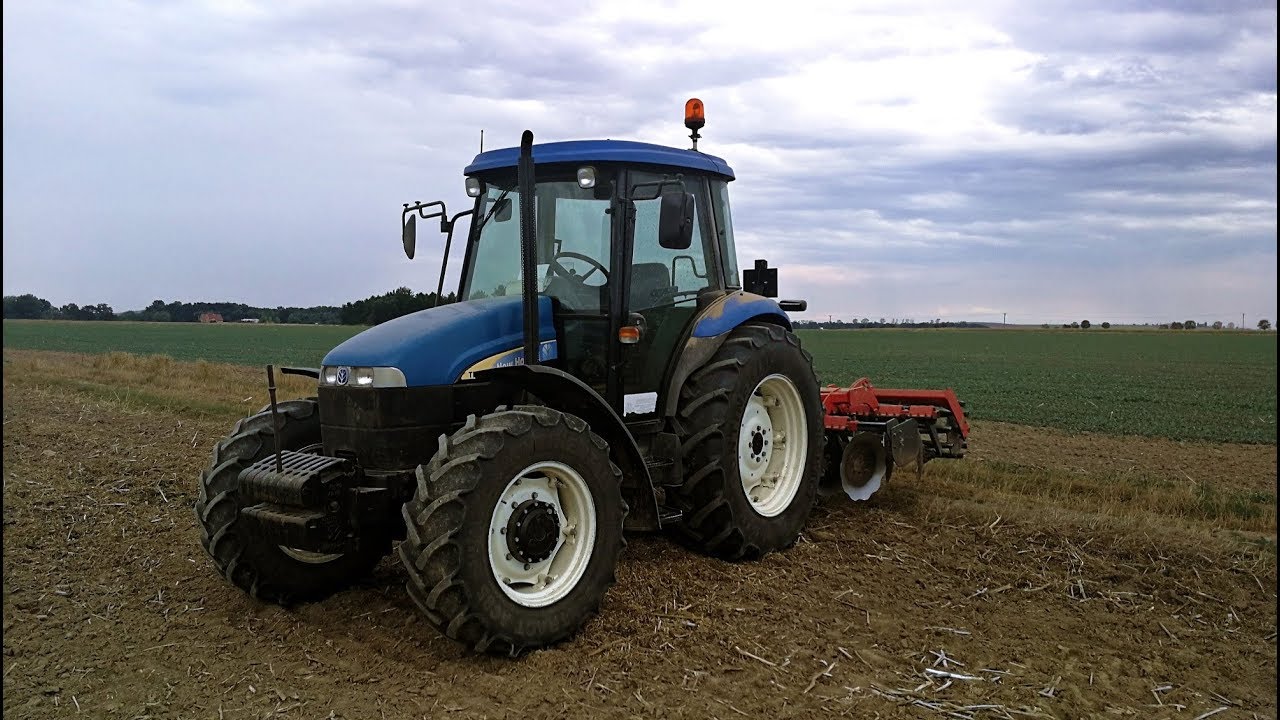 #5 Z perspektywy operatora - Pustynne talerzowanie 2018 - New Holland TD80D i Grano System 2,5