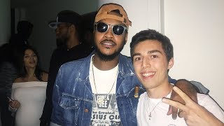 I MET CARMELO ANTHONY