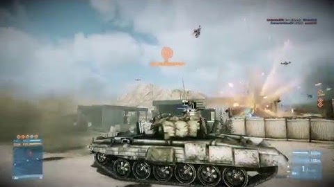 BF3 80-3 On Firestorm - Tank Gameplay