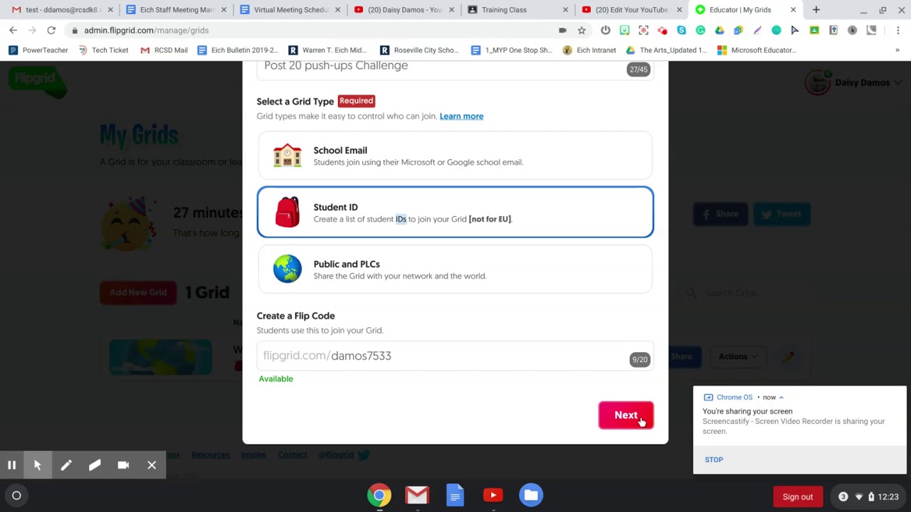 Flipgrid Sign In Flipgrid Student ID Login - YouTube