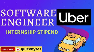 #Uber software Engineer intern stipend #quickbytes #internship #mnc