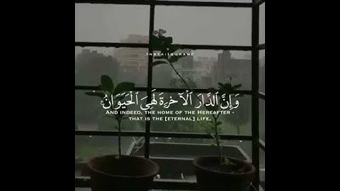 وَمَا الْحَيَاةُ الدُّنْيَا إِلَّا لَعِبٌ وَلَهْوٌ _ قرآن كريم _ quran
