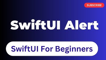 SwiftUI Alert | Episode 25