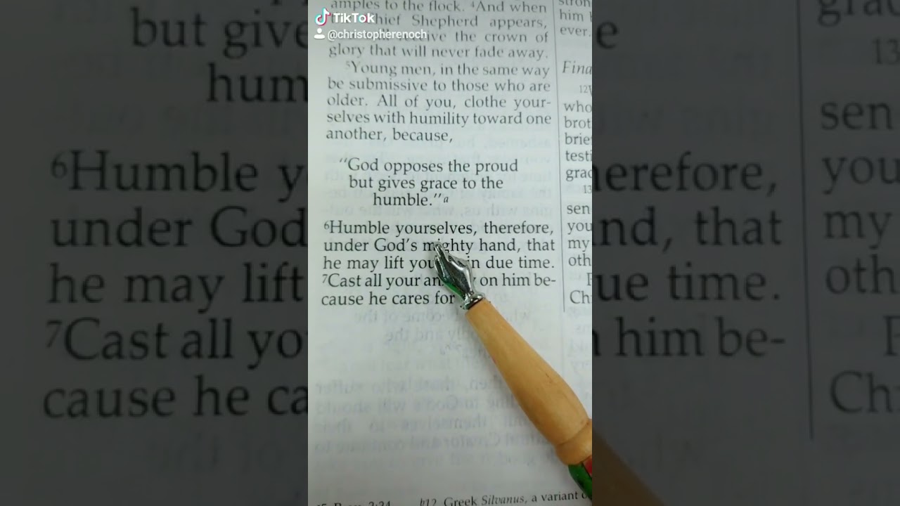 Humility: a Great Virtue (1 Peter 5:5-7)