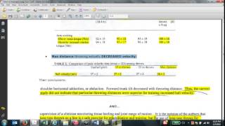 The Harm of Improper Long Toss - 2.8.2011