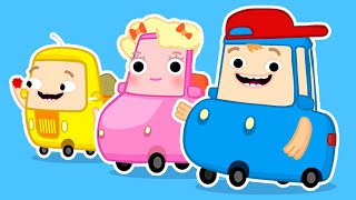 Top 10 da Família Wheelzy! Desenhos animados em português. Desenho animado infantil