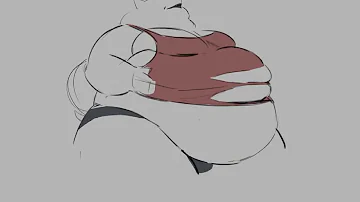 Fat furry animation 2