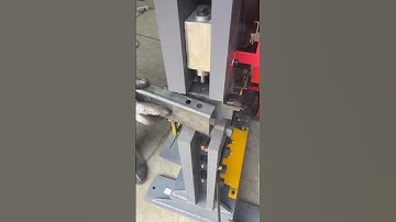 This is the multi-function punching and shearing machine，One machine with five stations