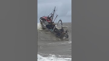 Resolution Crossing Greymouth bar #fishingboat #fishing