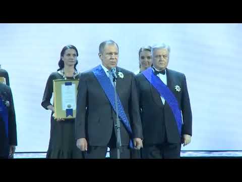 по случаю присуждения Международной премии Фонда Андрея Первозванного «Вера и Верность»