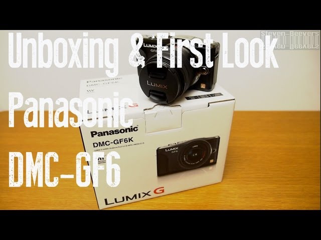 Unboxing First Look At Panasonic Dmc Gf6 Youtube Unboxing First Look At Panasonic Dmc Gf6 Youtube