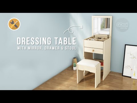 Video: Dječji Toaletni Stolić S Ogledalom Za Djevojčice: Izbor Stila Toaletnog Stola Za Tinejdžere, Modeli Sa Dječjom Stolicom Za Malu Djecu
