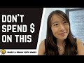 5 Things I Spend Don't Spend Money On | FRUGAL LIVING
