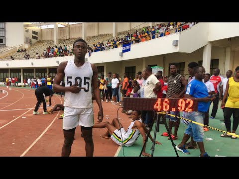 Opoku Wins Boys 400m Final 46 92 Inter Regional SHS Sports Festival 2025