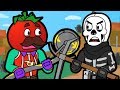 HAUNTED HILLS ZOMBIES | Tomato & Burger (Fortnite Animation)