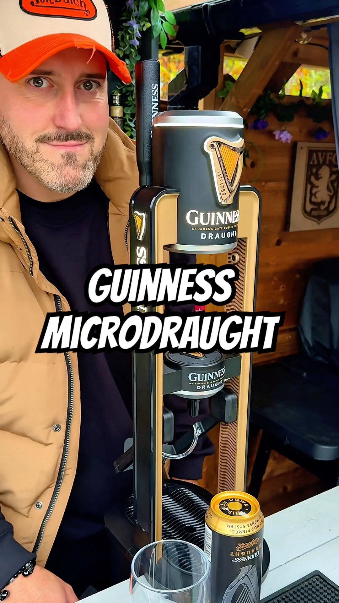 Opening the Guinness Microdraught unit #guinness #stpatricksday