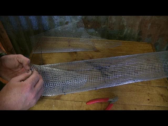 How to Build a Crayfish Trap for Under $5 - Part 3 - Finishing 