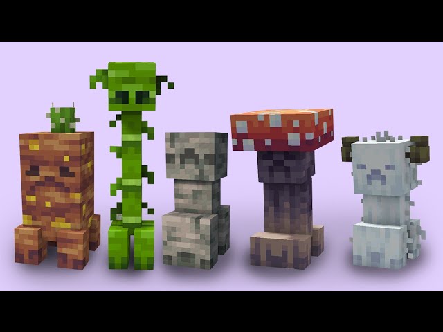 Joosh on X: Creeper Overhaul is now available on the bedrock