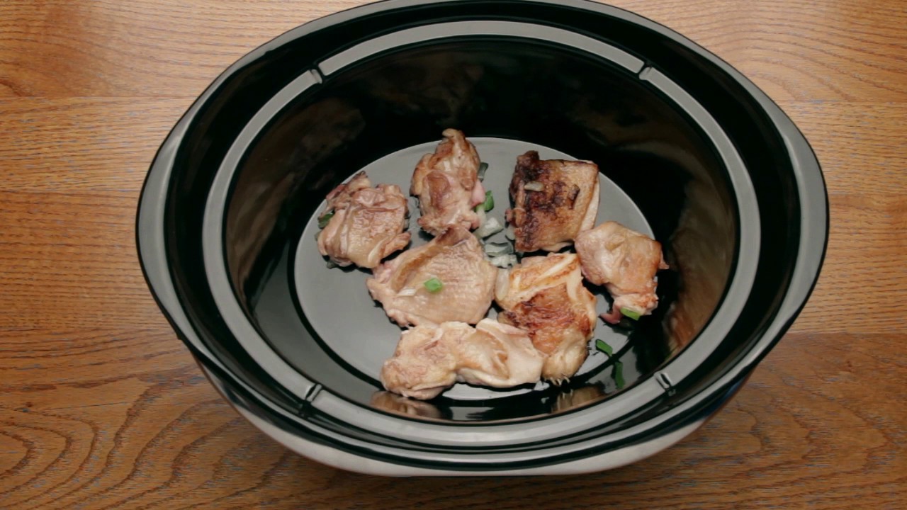 Pollo al curry - Crock-Pot - YouTube