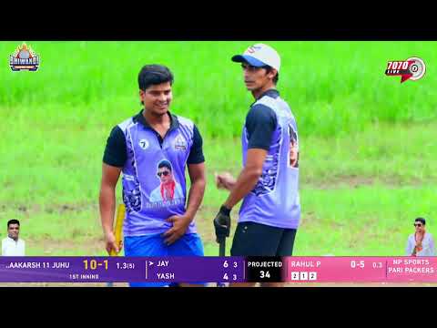 NP SPORTS PARI PACKERS vs AKARSH XI JUHU AT BHIWANDI CHAMPIONS TROPHY 2026