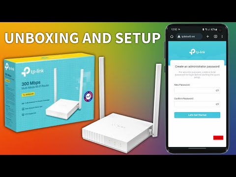 TP Link TL WR844N Router Unboxing and Setup 2023 Guide
