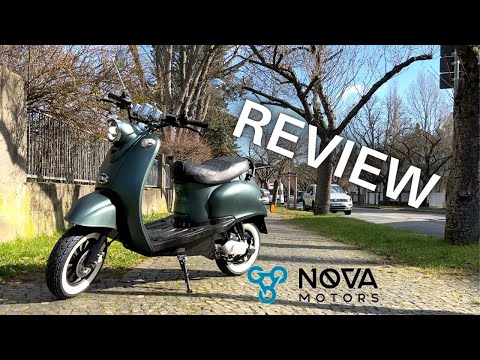 Nova Motors eRETRO STAR Premium Review - Schicker Elektroroller im Test -  YouTube