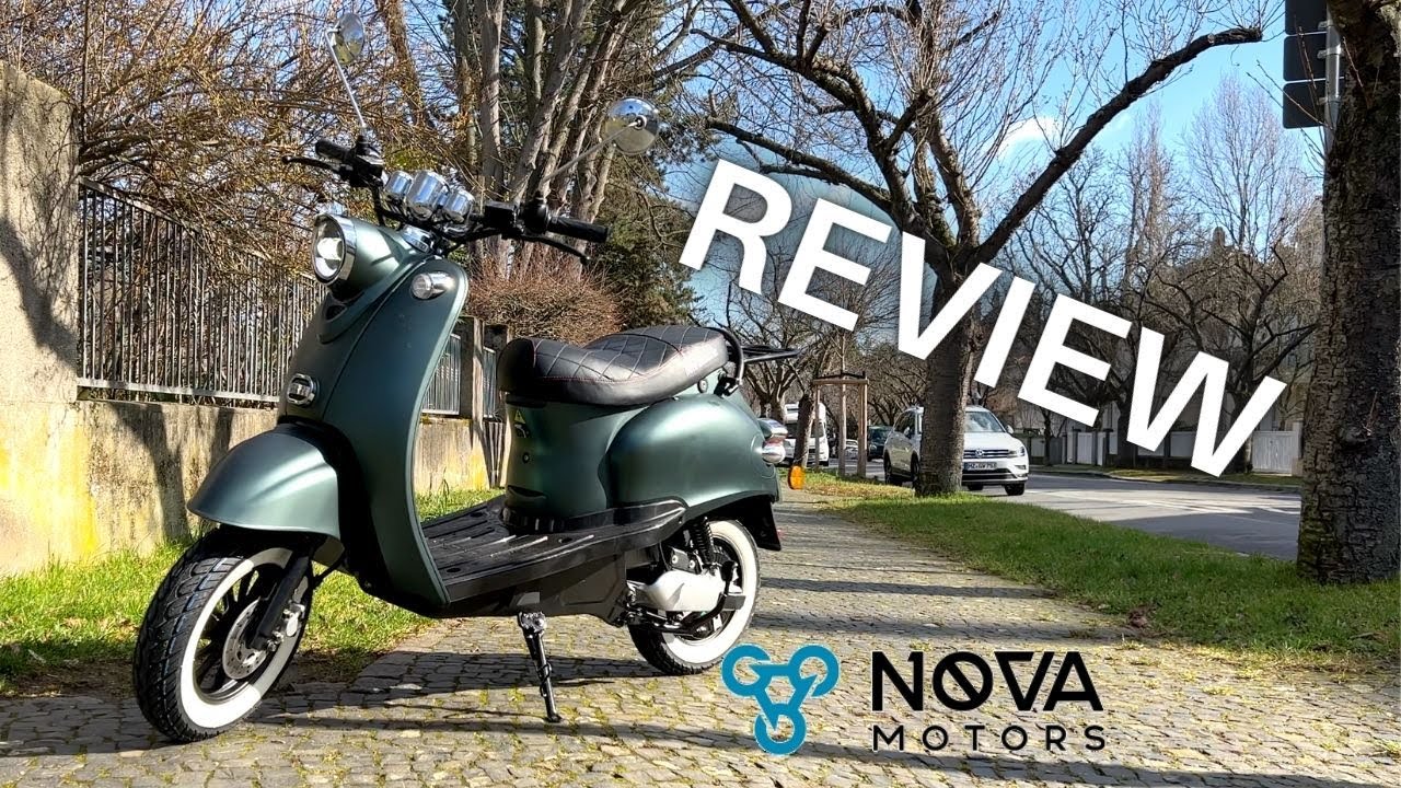 - Premium im Motors Schicker - Nova STAR Test YouTube Review eRETRO Elektroroller