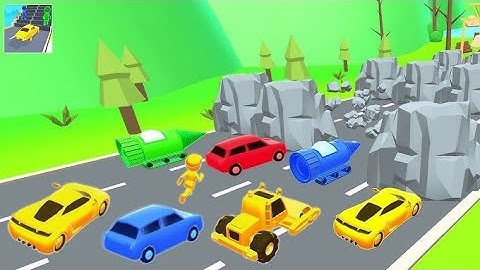 Shape shifting 🚲🚁🚗 All Levels Gameplay Walkthrough Android,ios Max Level Ep