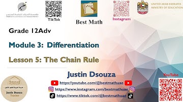 The Chain Rule [Chapter 3 Lesson 5]