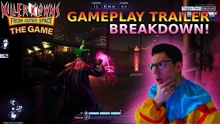 Killer Klowns From Outer Space The Game | Gameplay Trailer BREAKDOWN! |