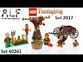 Lego Seasonal 40261 Thanksgiving Harvest 2017 - Lego Speed Build Review