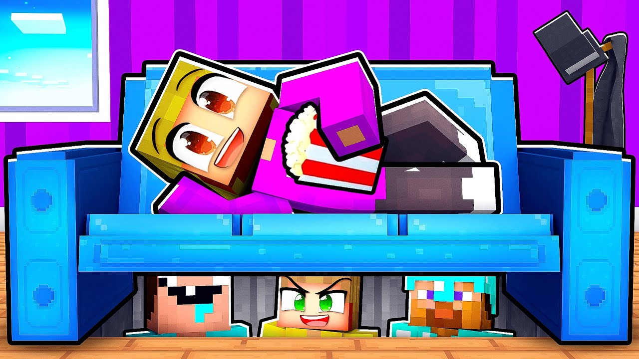 Iedereen VERSTOPT Zicht Voor Mij! (Minecraft Survival)