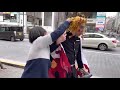 神真都Qメンバーがデモ行進の開始からコロアキ氏に、まとわりついてコスプレ衣装を剥ぎ取り暴行！？すぐ警察に伝えた　#神真都Q #神真都Qデモ　その2
