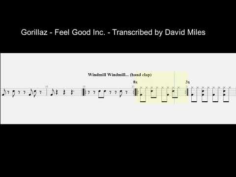 gorillaz---feel-good-inc.-drum-sheet-music-playthrough