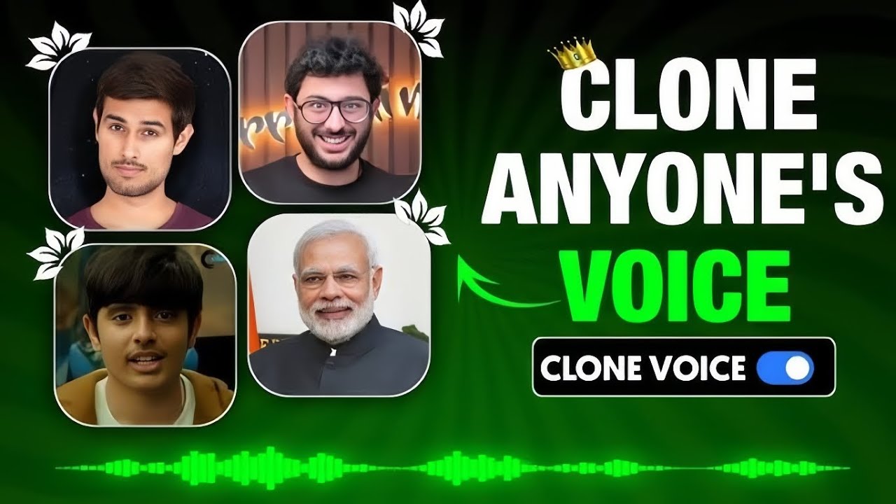 🗣️ Clone Any Voice Using AI in 2 Minutes! 😱 | 