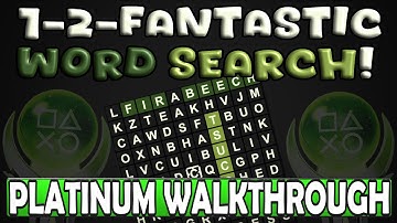 1-2-Fantastic Word Search Platinum Walkthrough - Crossbuy PS4, PS5