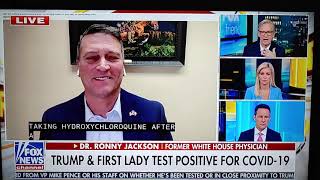 Trump tests Covid-19 positive: Former White House Physician on Hydroxychloroquine