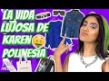 LA MILLONARIA Y LUJOSA VIDA DE KAREN POLINESIA 💸 - CASAS, VIAJES, ROPA DE DISEÑADOR, ZAPATOS Y MÁS