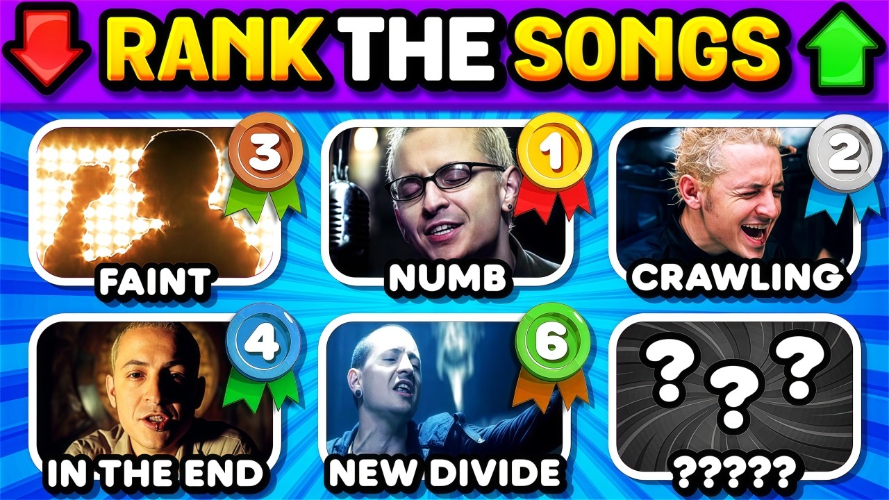RANK THE ROCK BAND SONG! ⭐️ But Without Knowing the Next One | Music Quiz 2026