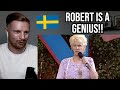 Reaction to robert gustafsson  berit p skansen swedish comedy