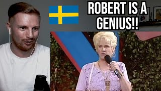 Reaction To Robert Gustafsson  Berit på Skansen (Swedish Comedy)