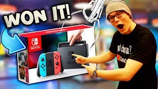 WINNING A NINTENDO SWITCH AT THE ARCADE! (CLOSED)