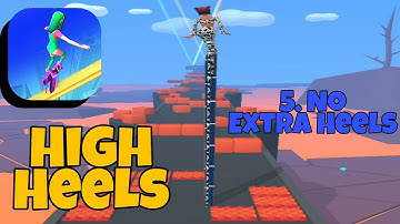 High Heels! - No Extra Heels Challenge | All Level Gameplay Walkthrough (iOS,Android) |Typhon Gaming