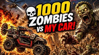 💀 1000 ZOMBIES vs MY CAR! screenshot 4